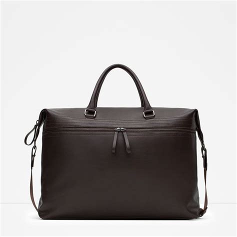 zara men's holdall.